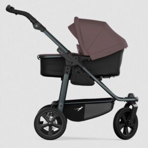 TFK Mono 3 Combi bērnu ratiņi 2in1 ar ECCO riteņiem krāsa Brown