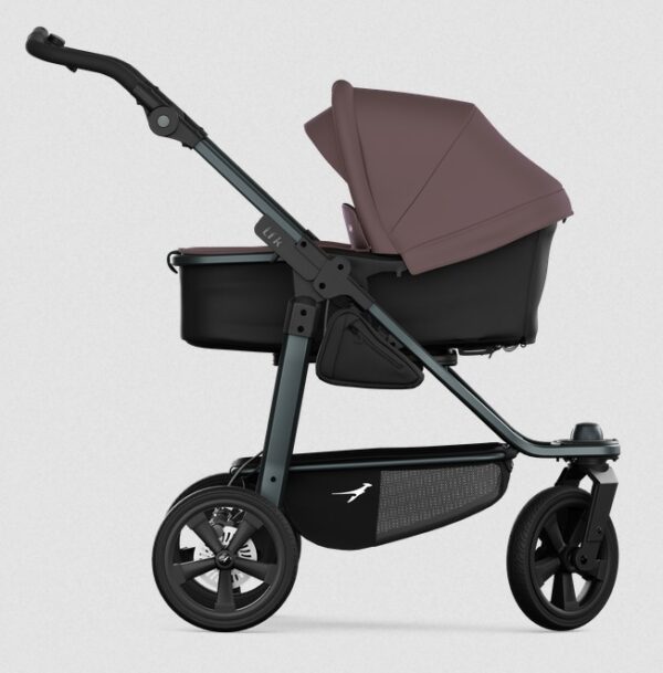 Ratini.lv | Mono 3 Combi bērnu ratiņi 2in1 ar ECCO riteņiem krāsa Brown bilde #3