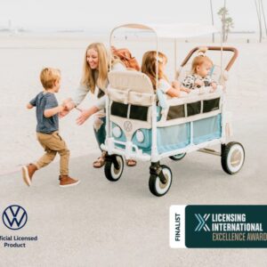 Wonderfold VW4 Volkswagen universāli bērnu ratiņi (4 sēdvietas) krāsa Sage Green