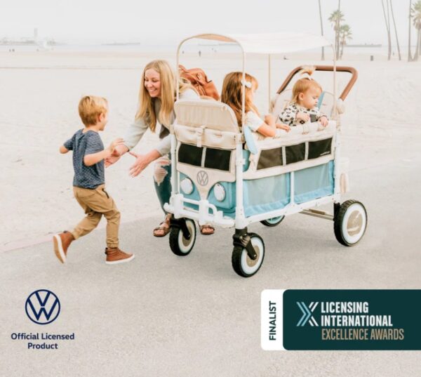 Ratini.lv | VW4 Volkswagen universāli bērnu ratiņi (4 sēdvietas) krāsa Sage Green bilde #7