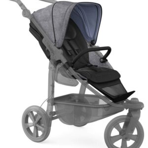 TFK Mono3, Mono4 un PRO bērnu ratiņu sēžamā daļa krāsa PREMIUM Grey