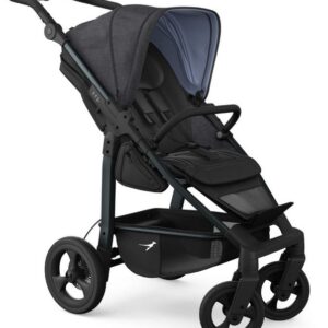 TFK Mono 4 bērnu ratiņi ar ECCO riepām krāsa PREMIUM Black