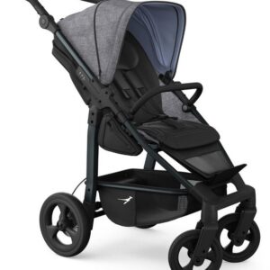 TFK Mono 4 bērnu ratiņi ar ECCO riepām krāsa PREMIUM Grey