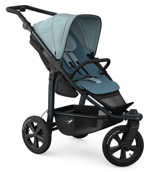 Ratini.lv | Mono 3 bērnu sporta ratiņi ar AIR riepām krāsa Blue Dual bilde #1