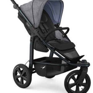 TFK Mono 3 bērnu sporta ratiņi ar AIR riepām krāsa PREMIUM Grey