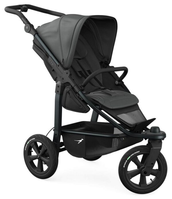 Ratini.lv | Mono 3 bērnu sporta ratiņi ar AIR riepām krāsa Grey bilde #1