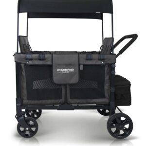 Wonderfold W4 Original universāli bērnu ratiņi (4 sēdvietas) krāsa Charcoal Gray