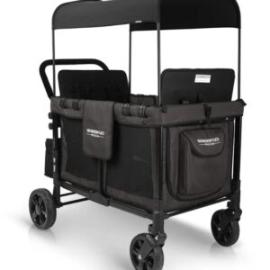 Wonderfold W4 Original universāli bērnu ratiņi (4 sēdvietas) krāsa Charcoal Gray