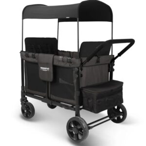 Wonderfold W4 Original universāli bērnu ratiņi (4 sēdvietas) krāsa Charcoal Gray