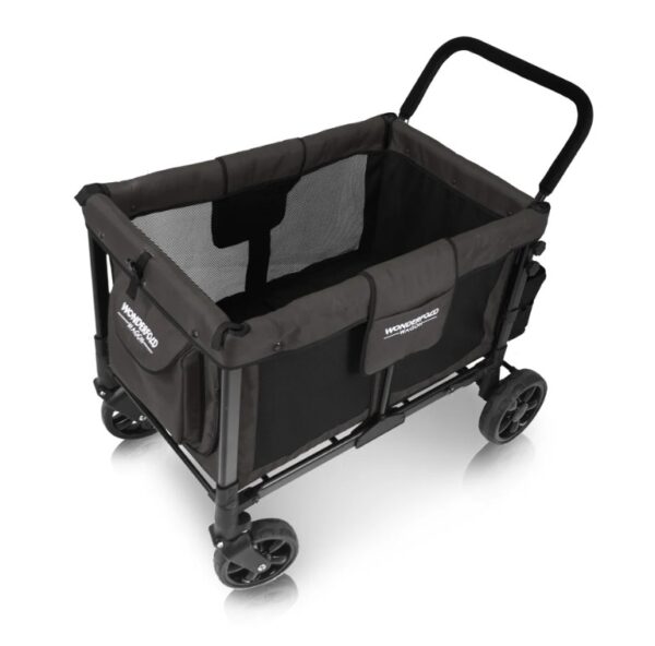 Ratini.lv | W4 Original universāli bērnu ratiņi (4 sēdvietas) krāsa Charcoal Gray bilde #11