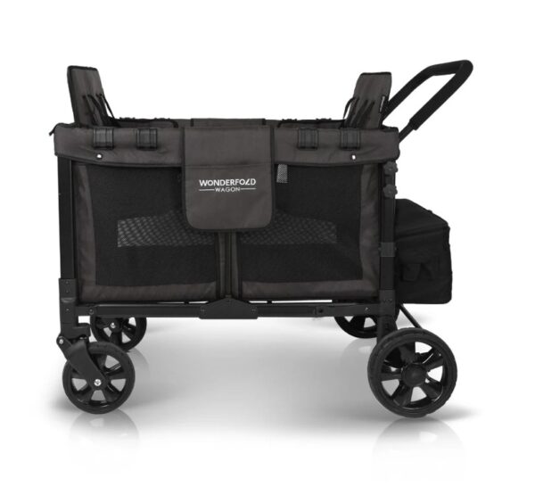 Ratini.lv | W4 Original universāli bērnu ratiņi (4 sēdvietas) krāsa Charcoal Gray bilde #13