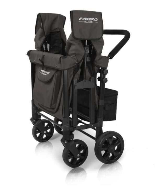 Ratini.lv | W4 Original universāli bērnu ratiņi (4 sēdvietas) krāsa Charcoal Gray bilde #17