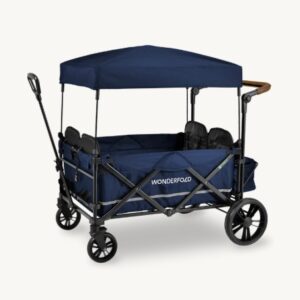 Wonderfold X4 universāli bērnu ratiņi (4 sēdvietas) krāsa Sapphire Navy