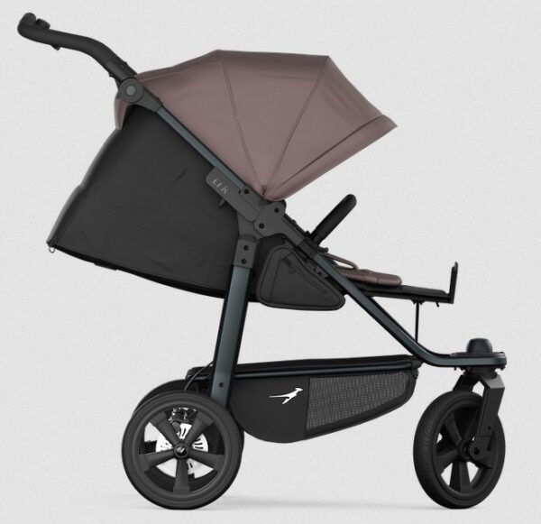 Ratini.lv | Mono 3 bērnu sporta ratiņi ar ECCO riepām krāsa Brown bilde #5