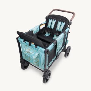 Wonderfold W4 Luxe Pro Van Gogh universāli bērnu ratiņi (4 sēdvietas) krāsa Almond Blossoms