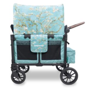 Wonderfold W4 Luxe Pro Van Gogh universāli bērnu ratiņi (4 sēdvietas) krāsa Almond Blossoms