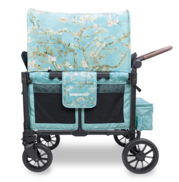 Ratini.lv | W4 Luxe Pro Van Gogh universāli bērnu ratiņi (4 sēdvietas) krāsa Almond Blossoms bilde #3
