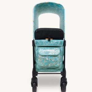 Wonderfold W2 Luxe Pro Van Gogh universāli bērnu ratiņi (2 sēdvietas) krāsa Almond Blossoms