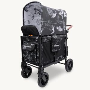 Wonderfold W2 Luxe Pro Van Gogh universāli bērnu ratiņi (2 sēdvietas) krāsa Sketches