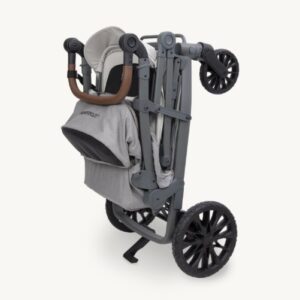 Wonderfold L universāli bērnu ratiņi (2 sēdvietas) krāsa Gray