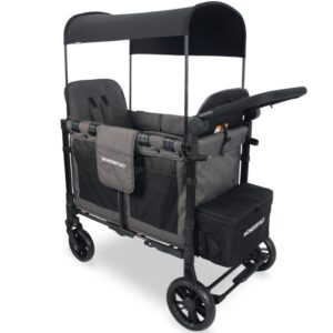 Wonderfold W2 Elite universāli bērnu ratiņi (2 sēdvietas) krāsa Gray