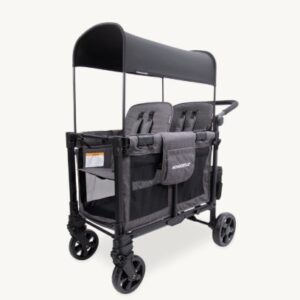 Wonderfold W2 Elite universāli bērnu ratiņi (2 sēdvietas) krāsa Gray