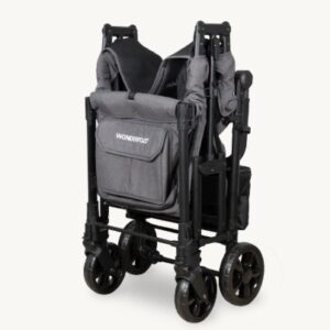 Wonderfold W2 Elite universāli bērnu ratiņi (2 sēdvietas) krāsa Gray
