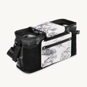 Wonderfold W2 universālo ratiņu mantu un 2 krūzīšu turētājs krāsa Sketches