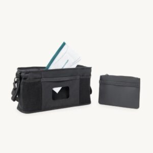 Wonderfold universālo ratiņu mantu un 2 krūzīšu turētājs krāsa Black