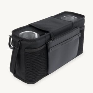 Wonderfold universālo ratiņu mantu un 2 krūzīšu turētājs krāsa Black