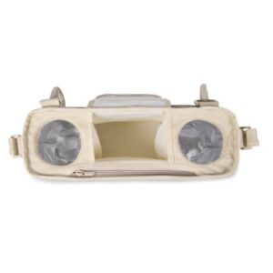 Wonderfold universālo ratiņu mantu un 2 krūzīšu turētājs krāsa Beige