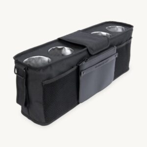 Wonderfold universālo ratiņu mantu un 4 krūzīšu turētājs krāsa Black
