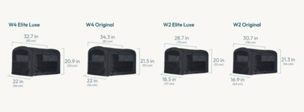 Ratini.lv | W2 Elite Luxe universālo ratiņu pārsegs krāsa Black bilde #5