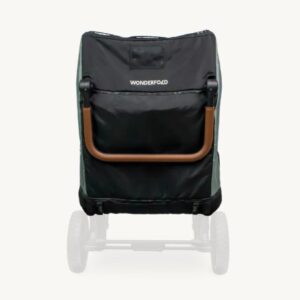 Wonderfold W4 bērnu ratiņu ceļojuma pārvalks krāsa Black