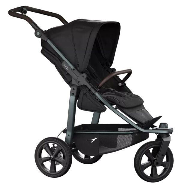 Ratini.lv | Mono 3 bērnu sporta ratiņi ar ECCO riepām krāsa Black bilde #1