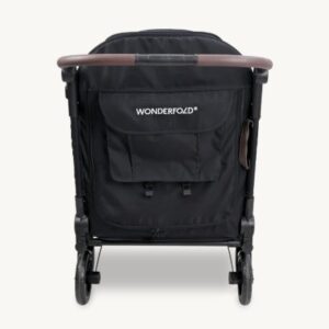 Wonderfold PFM Premium mājdzīvnieku lielie ratiņi krāsa Black
