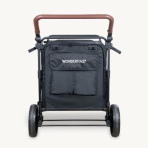 Wonderfold PXL1 mājdzīvnieku lielie ratiņi krāsa Black