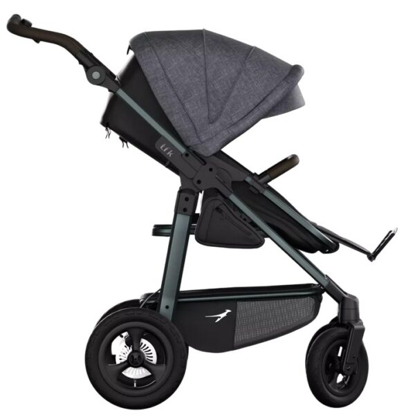 Ratini.lv | Mono 4 Combi bērnu ratiņi 2in1 ar AIR riteņiem krāsa PREMIUM Black bilde #9