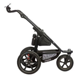 TFK PRO bērnu ratiņi ar Combi kulbiņu 2in1 krāsa Anthracite