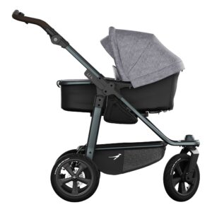 TFK Mono 3 Combi bērnu ratiņi 2in1 ar AIR riteņiem krāsa PREMIUM Grey