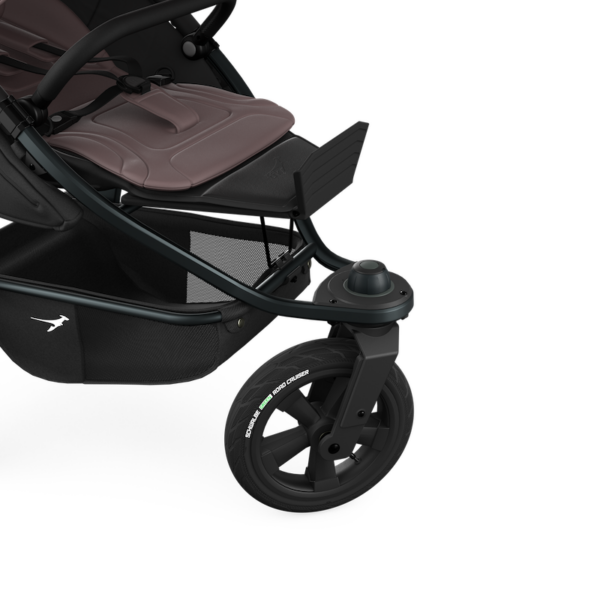 Ratini.lv | Mono 3 bērnu sporta ratiņi ar AIR riepām krāsa PREMIUM Black bilde #11