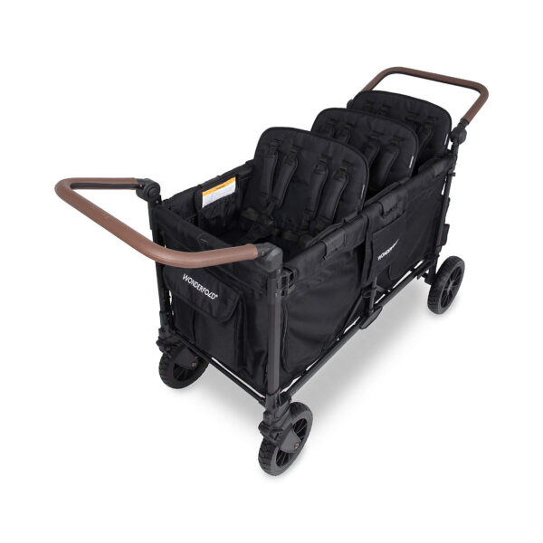 Ratini.lv | W6 Luxe Pro universāli bērnu ratiņi (6 sēdvietas) krāsa Black bilde #11
