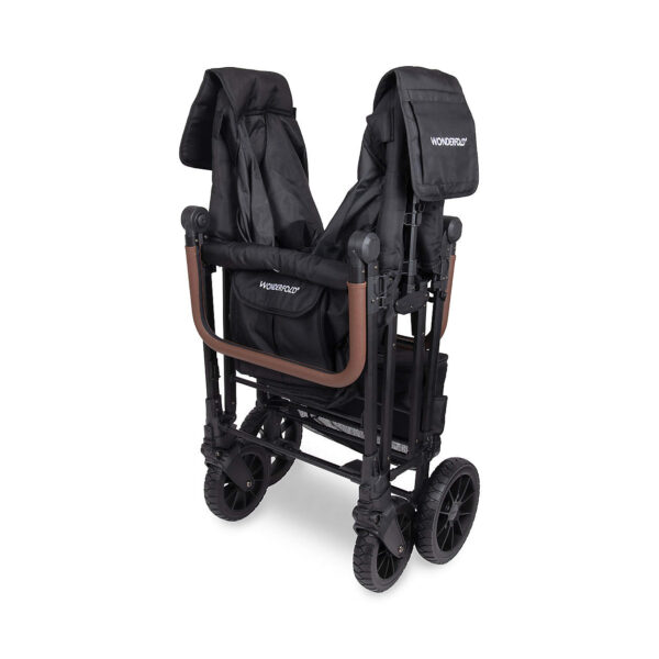 Ratini.lv | W6 Luxe Pro universāli bērnu ratiņi (6 sēdvietas) krāsa Black bilde #13