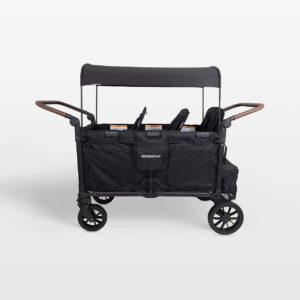 Wonderfold W6 Luxe Pro universāli bērnu ratiņi (6 sēdvietas) krāsa Black