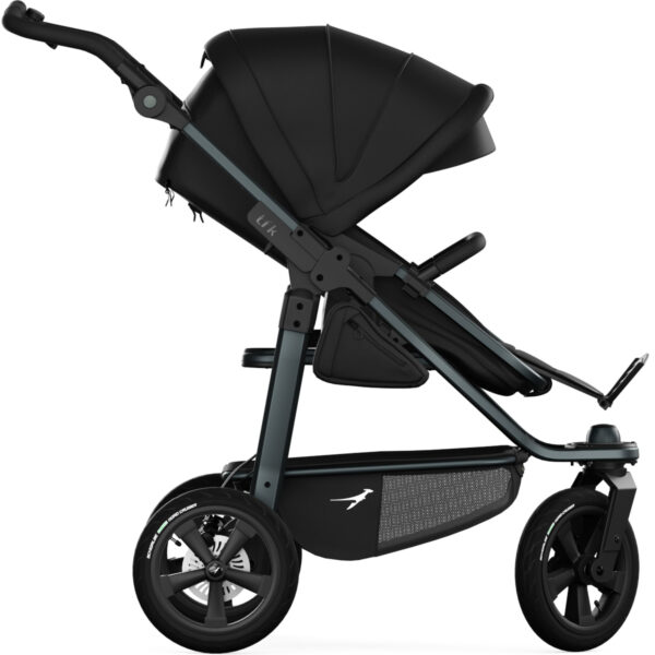 Ratini.lv | Mono 3 Combi bērnu ratiņi 2in1 ar AIR riteņiem krāsa Black bilde #5
