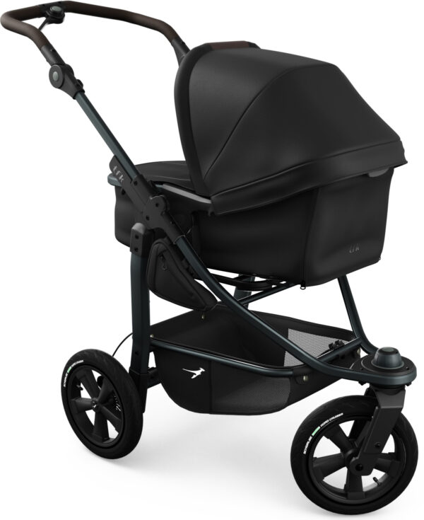 Ratini.lv | Mono 3 Combi bērnu ratiņi 2in1 ar AIR riteņiem krāsa Black bilde #3