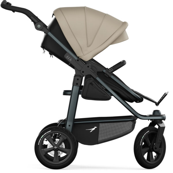 Ratini.lv | Mono 3 Combi bērnu ratiņi 2in1 ar AIR riteņiem krāsa Sand bilde #5