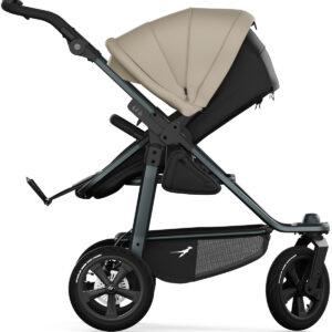TFK Mono 3 Combi bērnu ratiņi 2in1 ar AIR riteņiem krāsa Sand