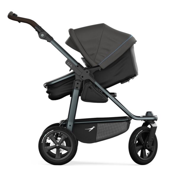 Ratini.lv | Mono 3 Combi bērnu ratiņi 2in1 ar AIR riteņiem krāsa Anthracite bilde #7