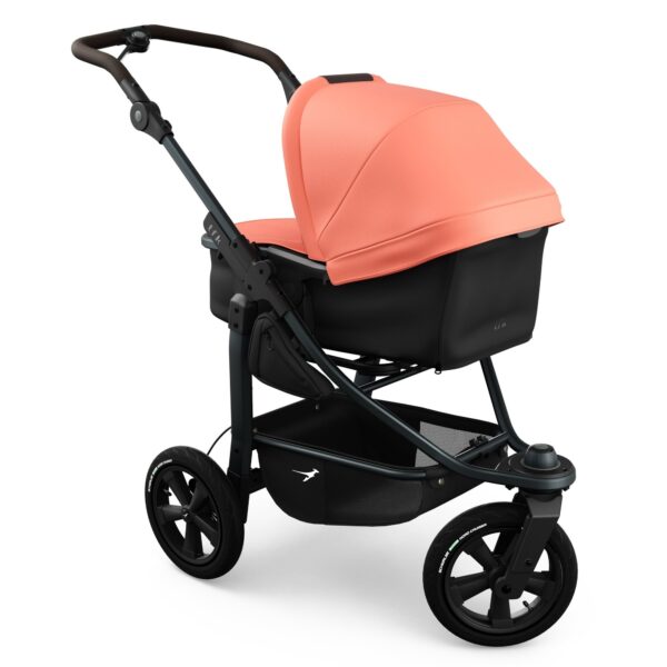 Ratini.lv | Mono 3 Combi bērnu ratiņi 2in1 ar AIR riteņiem krāsa Salmon bilde #3